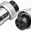 4 Pin Female Circular Mic Connector