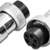 5 Pin Female Circular Mic Connector