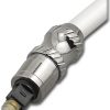 Toslink Cable, Pearl White