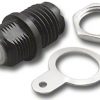 Mini UHF Panel Mount Jack, Black