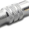 F Female to RCA Male Adaptor