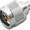 N High Frequency Terminator Plug, 50 Ohm
