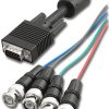 DB9 to 4 BNC Video Cable