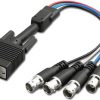 HD15 (VGA) to 5 BNC Video Cable