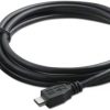 USB A Plug to Micro B Plug, 6 ft.