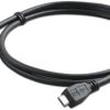 USB Micro A Plug to Micro B Plug, 3 ft.